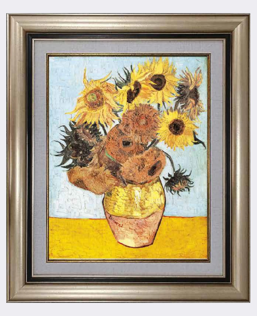 Sunflowers-Silver