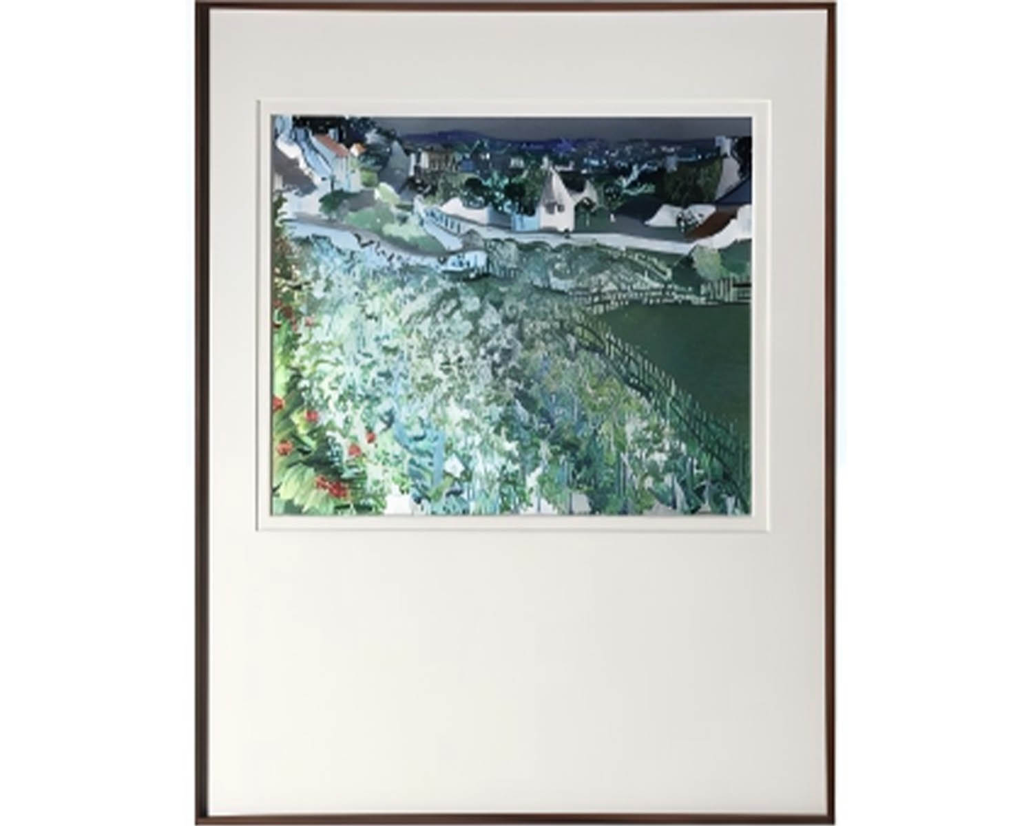 Vineyards and Auvers landscape